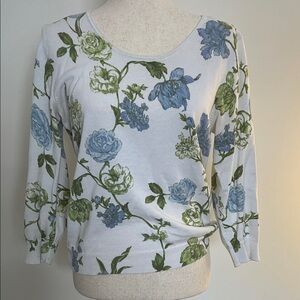 Floral Print Women's Top